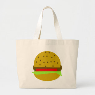 Grand Tote Bag hamburger restauration restauration rapide burger