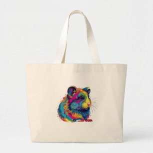 Grand Tote Bag hamster mignon