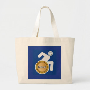 Grand Tote Bag Handicapés à la retraite