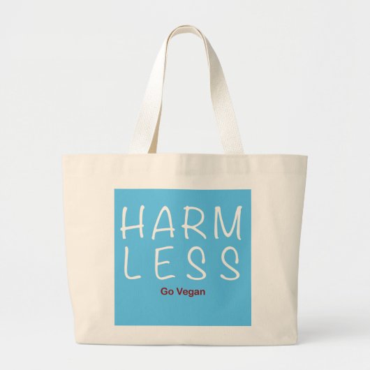 Grand Tote Bag Harm Less (Devant)