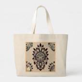 Grand Tote Bag "Harmonie dans le design" (Dos)