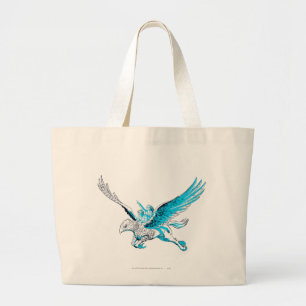 Grand Tote Bag Harry et Hermione sur un Hippogriffe