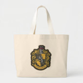 Grand Tote Bag Harry Potter | Patch de crête de Hufflepuff (Devant)