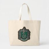 Grand Tote Bag Harry Potter | Retro Mighty Slytherin Crest (Devant)