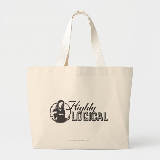 Grand Tote Bag Harry Potter Spell | Hautement logique (Devant)