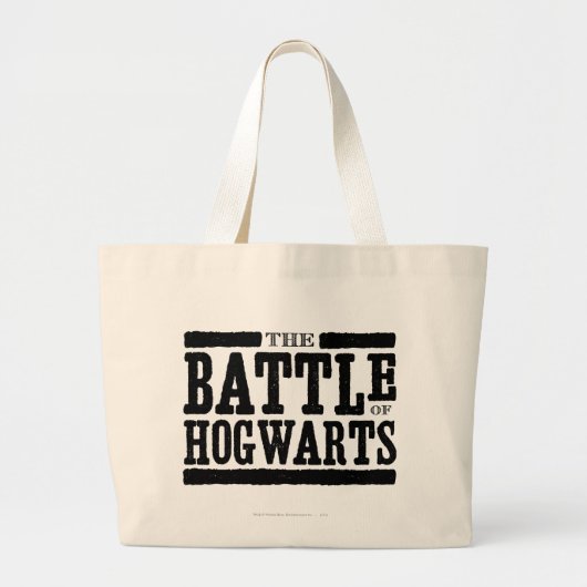 Grand Tote Bag Harry Potter Spell | La bataille de Hogwarts (Devant)