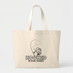 Grand Tote Bag Hâté D'Être Un Grand-Père