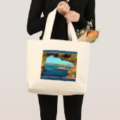 Grand Tote Bag Havre de sécurité (Devant (produit))