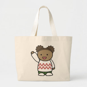 GRAND TOTE BAG HELLO TEDDY BEAR