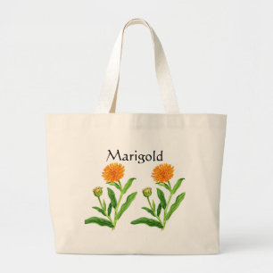 Grand Tote Bag Herb Garden Series - Marigold