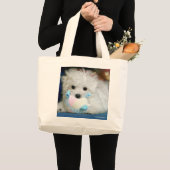 Grand Tote Bag Hermes le maltais (Devant (produit))