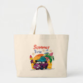 Grand Tote Bag Heure d'été (Devant)