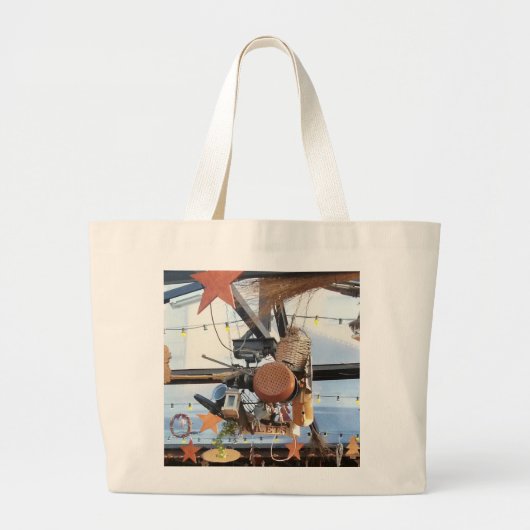 Grand Tote Bag Heure d'hiver (Devant)