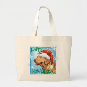 Grand Tote Bag Heureux Howliday Chessie
