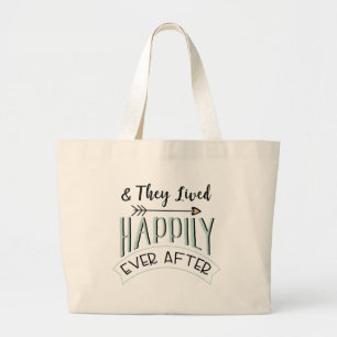 Grand Tote Bag Heureux toujours après