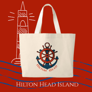 Grand Tote Bag Hilton Head Island, SC Nautical
