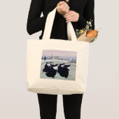 Grand Tote Bag Hiver au couvent (Devant (produit))