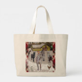 GRAND TOTE BAG HIVER AU RANG WEST HILLS (Dos)