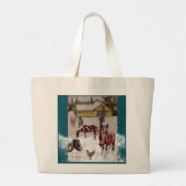 GRAND TOTE BAG HIVER AU RANG WEST HILLS (Dos)
