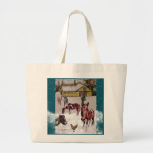 GRAND TOTE BAG HIVER AU RANG WEST HILLS