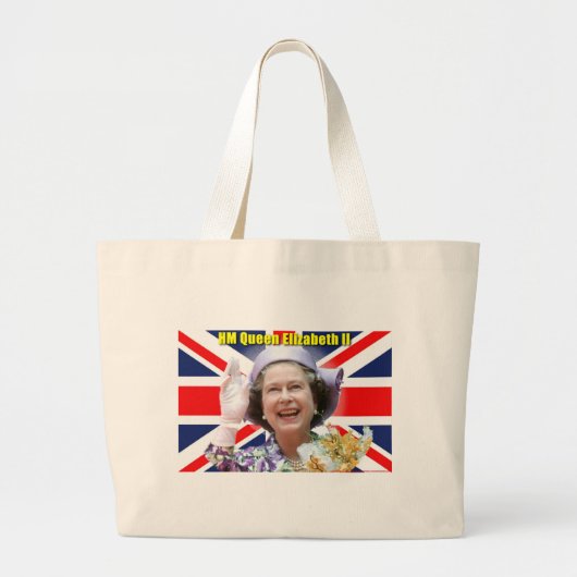 Grand Tote Bag HM Queen Elizabeth II (Devant)