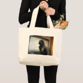 Grand Tote Bag Hmmmmmm.... (Devant (produit))