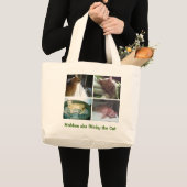 Grand Tote Bag Hobbes aka Stinky le chat (Devant (produit))