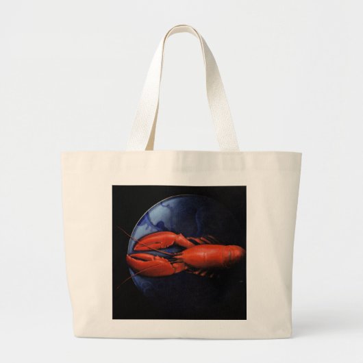 Grand Tote Bag Homard de plat de Tiffany (Devant)