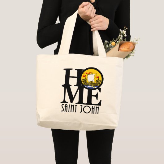 Grand Tote Bag HOME Saint John (Devant (produit))