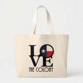 Grand Tote Bag HOME The Colony Texas (Devant)
