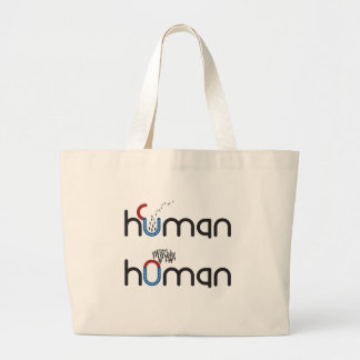 Grand Tote Bag Homme contre femme
