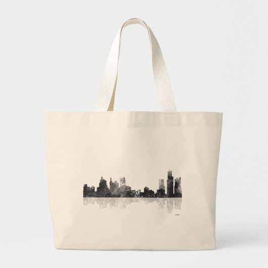 GRAND TOTE BAG HORIZON DE DETROIT, MICHIGAN (Devant)