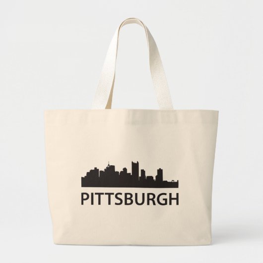 Grand Tote Bag Horizon de Pittsburgh (Devant)