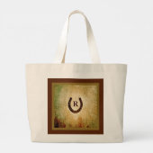 Grand Tote Bag Horseshoe monogramme (Dos)
