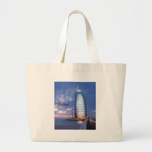 Grand Tote Bag Hôtel arabe d'Al de Dubaï Burj (par St.K)