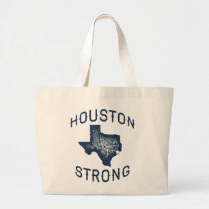 Grand Tote Bag Houston fort - soulagement d'inondation de Harvey