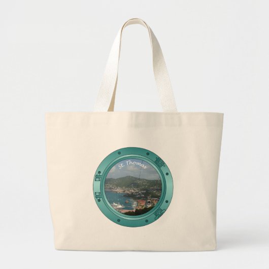 Grand Tote Bag Hublot de St Thomas (Devant)