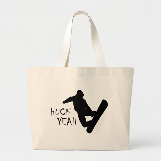 Grand Tote Bag Huck Yeah (Devant)