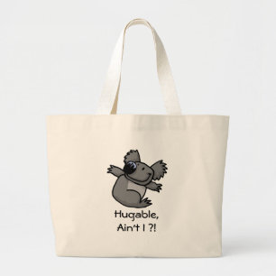 Grand Tote Bag Hugable, n'est pas je ? !