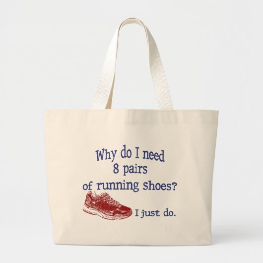 Grand Tote Bag Huit paires de chaussures (Devant)