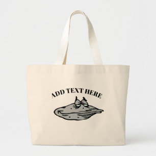 Grand Tote Bag Huître Souriante