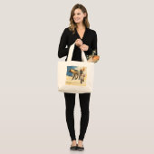 Grand Tote Bag Hyaenas rayé 2010 (Devant (modèle))