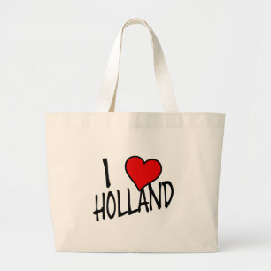 Grand Tote Bag I Heart Holland bk jtcnt
