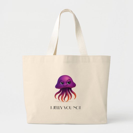 Grand Tote Bag I Jelly You Not - Funny Sea Creator (Devant)