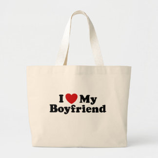 Grand Tote Bag I Love My Boyfriend