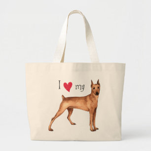 Grand Tote Bag I Love my German