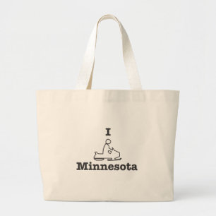 Grand Tote Bag I Motoneige Minnesota
