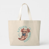 Grand Tote Bag I Questions Axolotl (Dos)