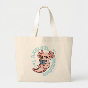 Grand Tote Bag I Questions Axolotl