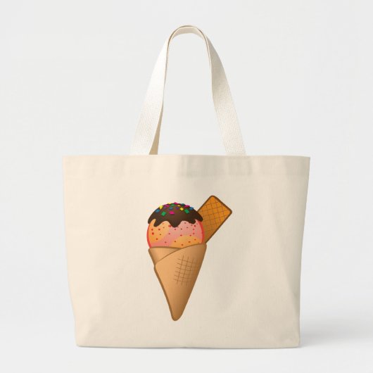 Grand Tote Bag Icecream (Devant)
